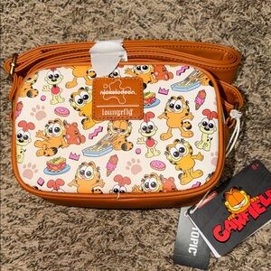 Loungefly Garfield Small Pet Carrier - Orange and White